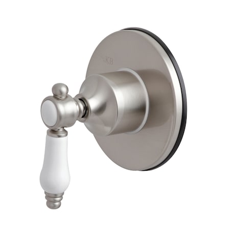 Kingston Brass KS3038BPL Bel-Air Three-Way Diverter Valve W/ Trim Kit, Brushed Nickel KS3038BPL
